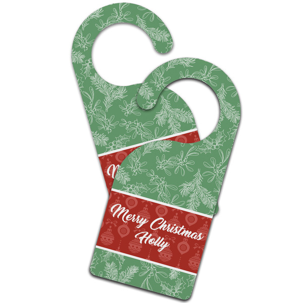 Christmas Holly Door Hanger - MAIN