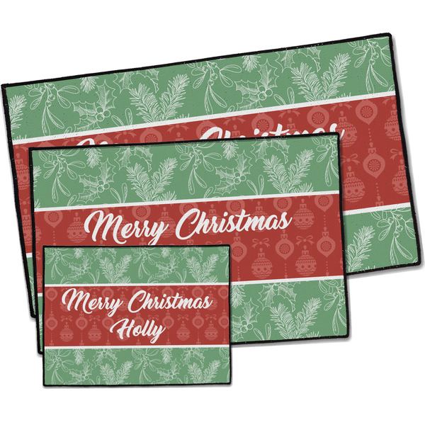 Christmas Holly Door Mats - PARENT MAIN