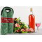 Christmas Holly Double Wine Tote - LIFESTYLE (new)