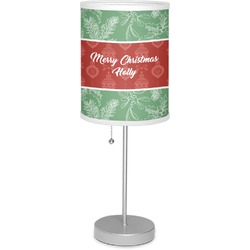 Christmas Holly Lamp with Drum Shade (Personalized)