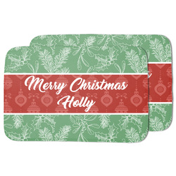 Christmas Holly Dish Drying Mat (Personalized)
