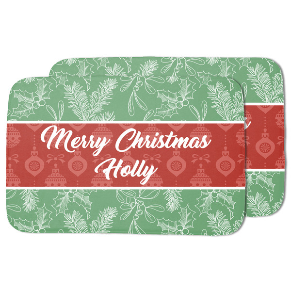 Christmas Holly Drying Dish Mat - MAIN