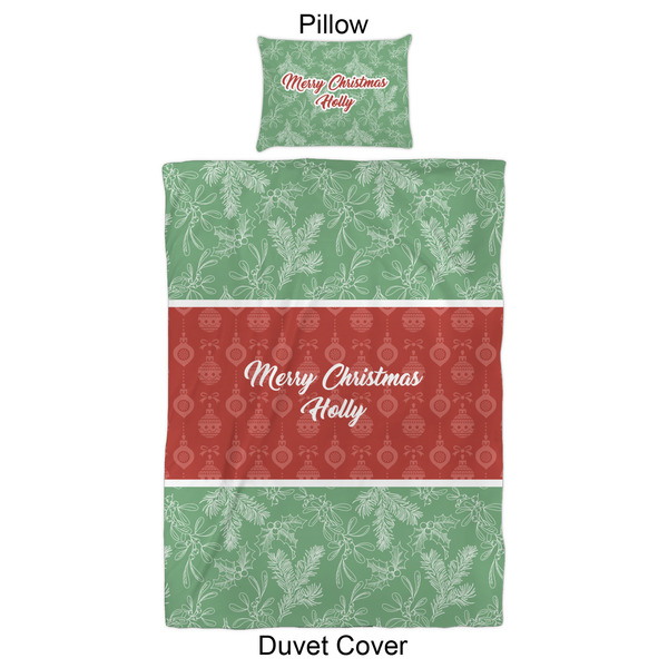 Christmas Holly Duvet Cover Set - Twin XL - Approval