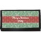 Christmas Holly Canvas Checkbook Cover (Personalized)