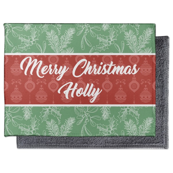 Christmas Holly Electronic Screen Wipe - Flat