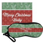 Christmas Holly Eyeglass Case & Cloth (Personalized)