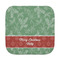 Christmas Holly Face Cloth-Rounded Corners