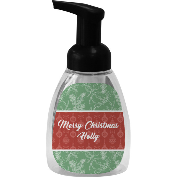 Christmas Holly Foam Soap Bottle