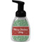 Christmas Holly Foam Soap Bottle - Black (Personalized)