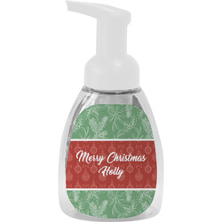 Christmas Holly Foam Soap Bottle (Personalized)