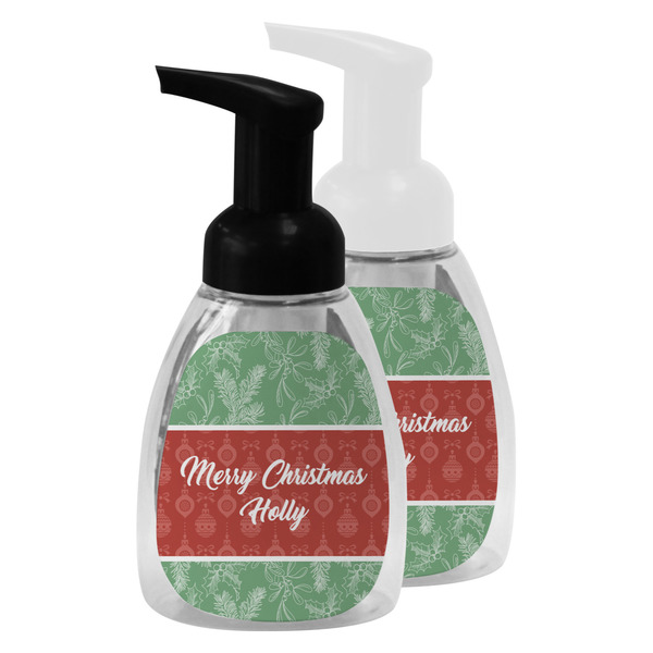 Christmas Holly Foam Soap Bottles - Main