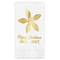 Christmas Holly Guest Napkins - Foil Stamped (Personalized)