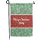 Christmas Holly Small Garden Flag - Single Sided w/ Name or Text