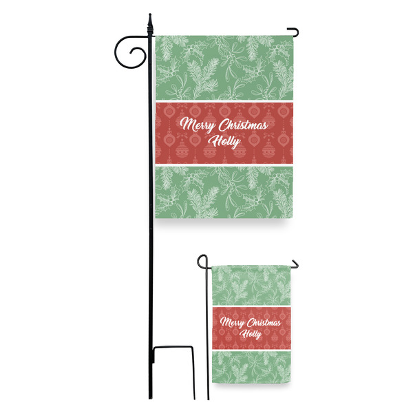 Christmas Holly Garden Flag - PARENT/MAIN