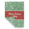 Christmas Holly Garden Flags - Large - Double Sided - FRONT FOLDED