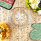 Christmas Holly Glass Pie Dish - LIFESTYLE