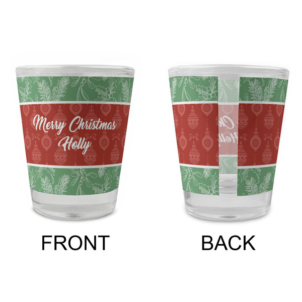 Christmas Holly Glass Shot Glass - Standard - APPROVAL