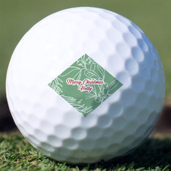 Christmas Holly Golf Balls - Titleist Pro V1 - Set of 3 (Personalized)