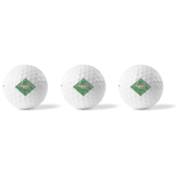 Christmas Holly Golf Balls - Titleist - Set of 3 - APPROVAL