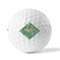 Christmas Holly Golf Balls - Titleist - Set of 3 - FRONT