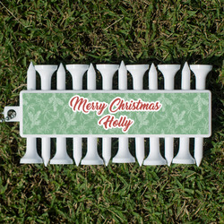 Christmas Holly Golf Tees & Ball Markers Set (Personalized)