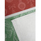 Christmas Holly Golf Towel - Detail