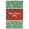 Christmas Holly Golf Towel - Poly-Cotton Blend - Large w/ Name or Text