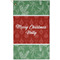 Christmas Holly Golf Towel (Personalized) - APPROVAL (Small Full Print)
