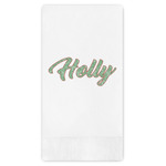 Christmas Holly Guest Towels - Full Color (Personalized)