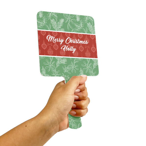 Christmas Holly Hand Mirrors - Alt View
