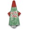 Christmas Holly Hooded Towel - Hanging