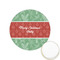 Christmas Holly Printed Cookie Topper - 1.25" (Personalized)