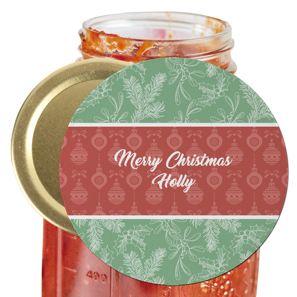 Custom Christmas Holly Jar Opener (Personalized)
