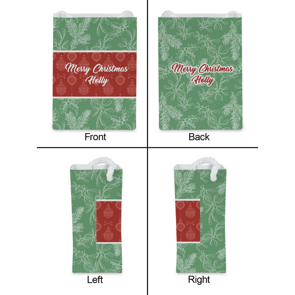 Christmas Holly Jewelry Gift Bag - Gloss - Approval