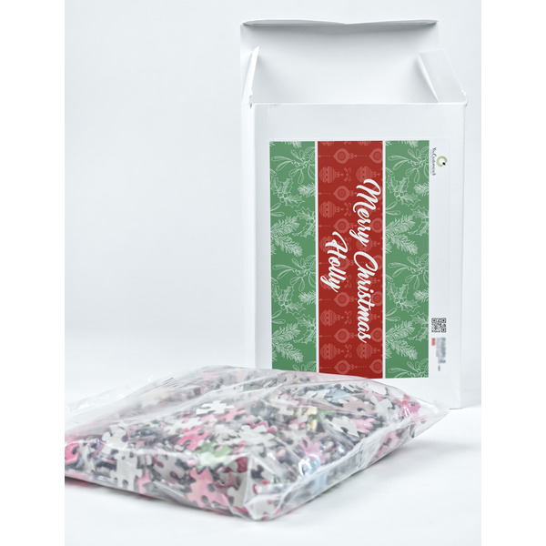 Christmas Holly Jigsaw Puzzle 1014 Piece - Box