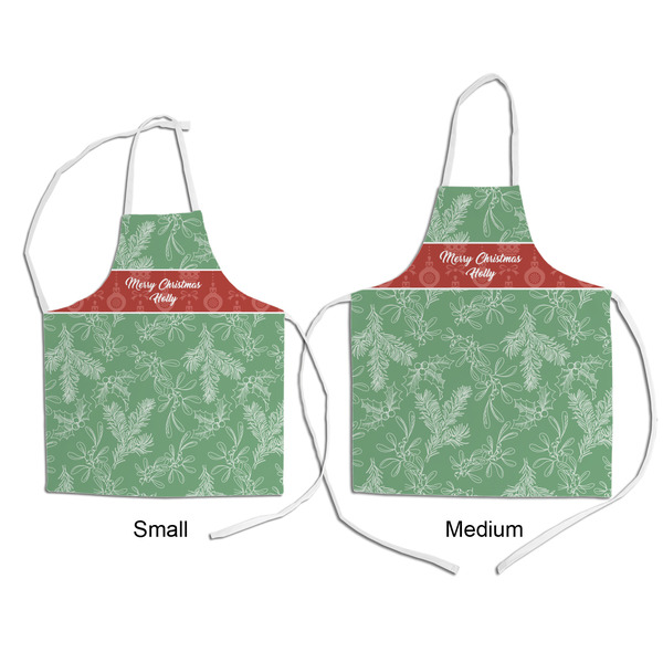 Christmas Holly Kid's Aprons - Comparison