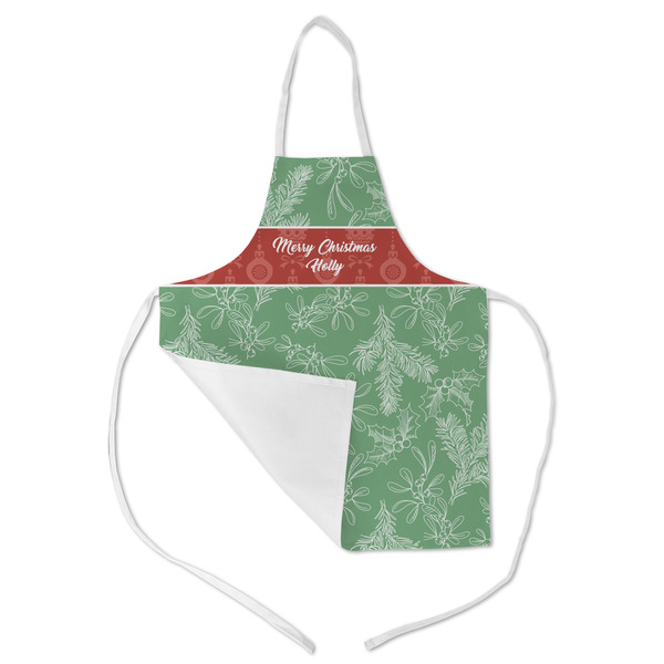 Christmas Holly Kid's Aprons - Medium - Main (med/lrg)