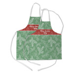 Christmas Holly Kid's Apron w/ Name or Text