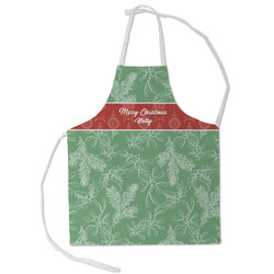 Christmas Holly Kid's Apron - Small (Personalized)