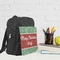 Christmas Holly Kid's Backpack - Lifestyle