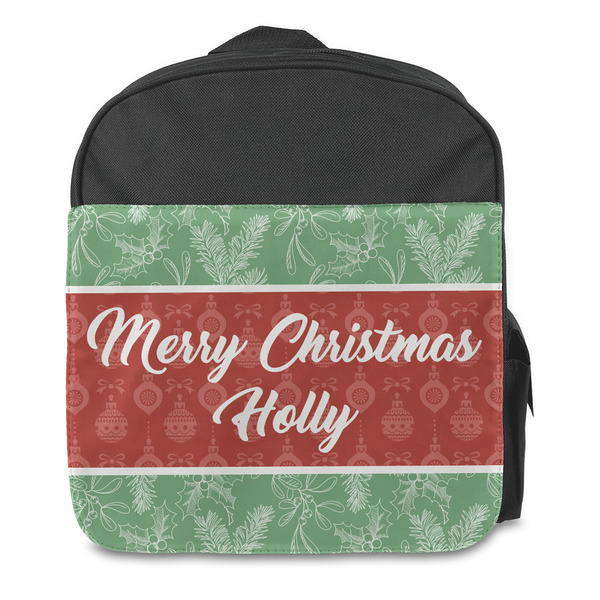 Christmas Holly Kids Backpack - Front