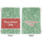Christmas Holly Large Laundry Bag - Front & Back View