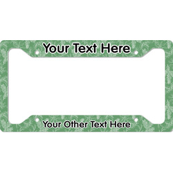 Christmas Holly License Plate Frame - Style A (Personalized)
