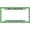 Christmas Holly License Plate Frame - Style A
