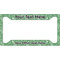 Christmas Holly License Plate Frame (Personalized)