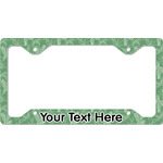 Christmas Holly License Plate Frame - Style C (Personalized)