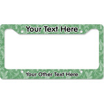 Christmas Holly License Plate Frame - Style B (Personalized)