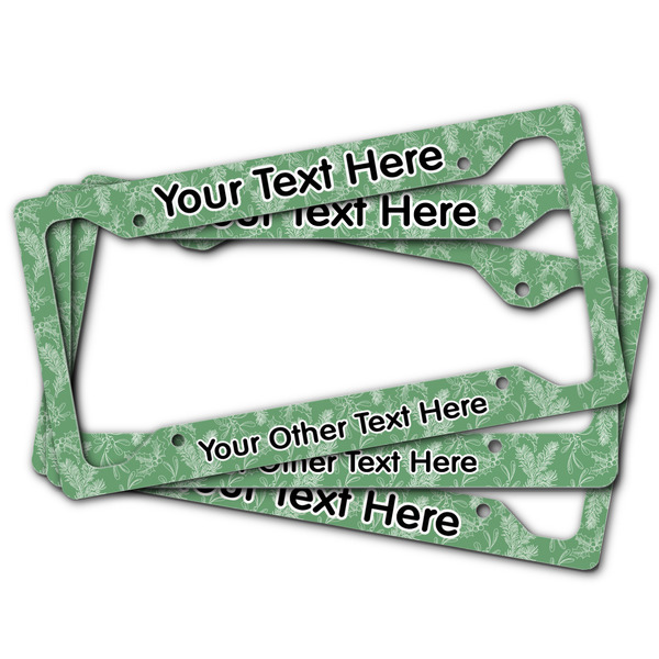 Christmas Holly License Plate Frames - (PARENT MAIN)