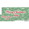 Christmas Holly License Plate (Sizes)