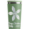 Christmas Holly Light Green RTIC Everyday Tumbler - 28 oz. - Close Up